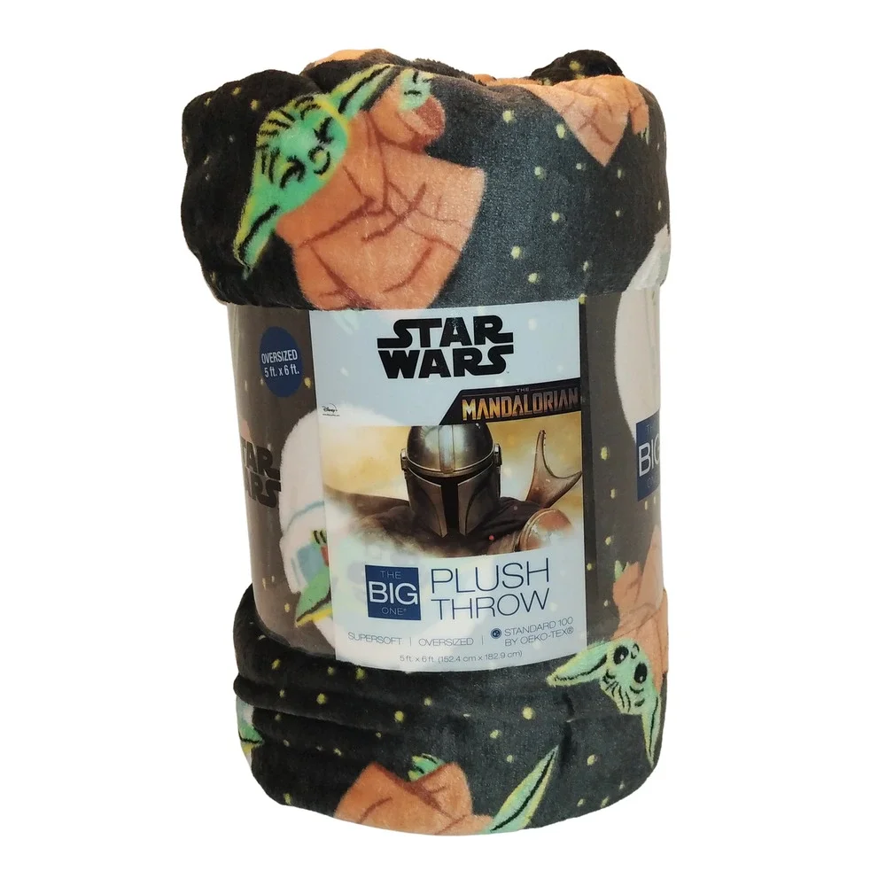 The Mandalorian Baby Yoda Grogu Oversized Throw